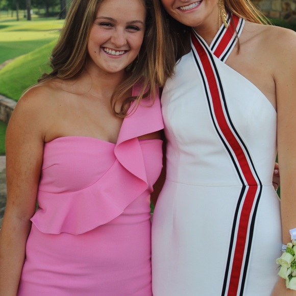 COPY - White C/MEO collective cocktail dress - Picture 3 of 3